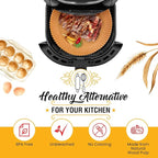 6.3” Small Round Air Fryer Liners, 2-4 qt Airfryer Paper Liners, 125Pcs Disposable parchment paper for air fryer – Non-Stick and Oil Proof for Easy Cleanup by Baker's Signature