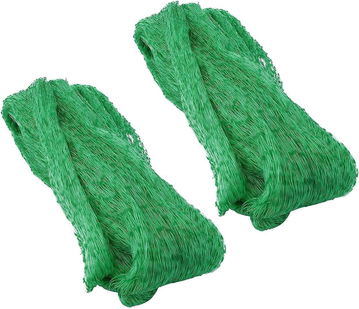 6-1/2 x 33 ft. Green Gentle Garden Netting/Row Cover/Screen | Protect Secure to Keep Away Birds and Rodents from Fruit, Vegetable, Flowers & Sensitive Plants, While Allowing Water & air in-2PK