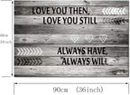 A71869 Canvas Wall Art Love You Still Large Wall Art (Ready to Hang) for Master Bedroom Wall Decor