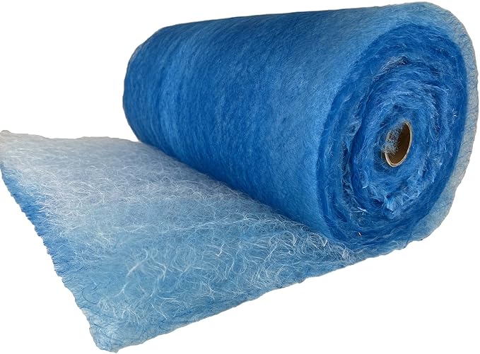 wioboy Paint Booth Exhaust Filter Roll, (20.5" x 100ft) 18 Gram Heavy Duty Fiberglass Paint Arrestor for Spray Booth