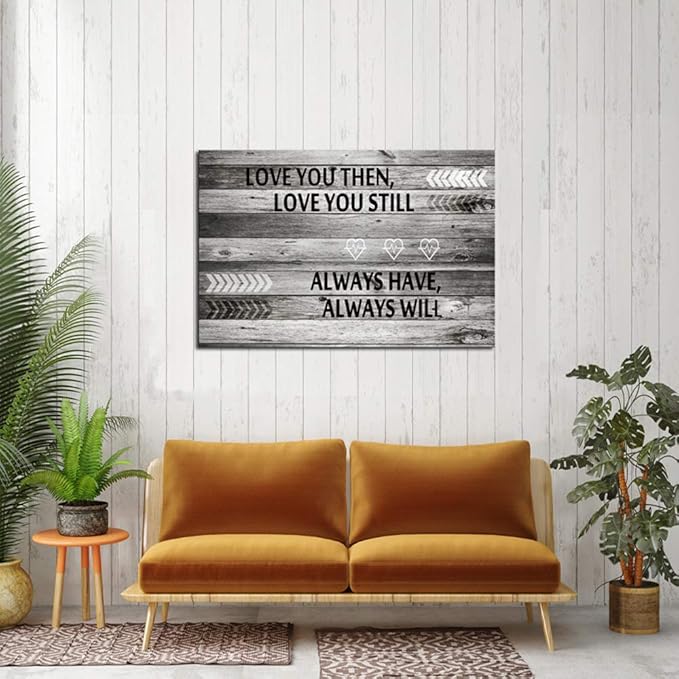 A71869 Canvas Wall Art Love You Still Large Wall Art (Ready to Hang) for Master Bedroom Wall Decor