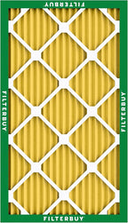Filterbuy 20x32x1 Air Filter MERV 11 Superior Pet & Allergy Defense (4-Pack), Electrostatic Pleated HVAC AC Furnace Filters Replacement, Made in USA (Actual Size: 20.00 x 32.00 x 0.75)