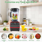 For Vitamix Blender Pitcher 64oz Low-Profile, Replacement Pitcher Container Jar Cup for Vitamix 750, 5200, 5000, 6300, 7500, A3500, Vm0102, Vm0103, Vm0197, E310 Classic/Explorian/Commercial Series