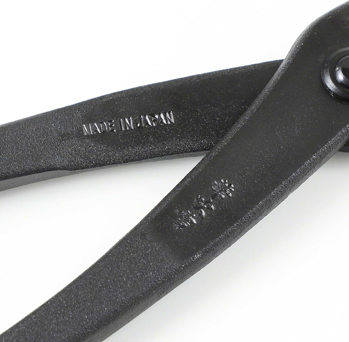 Wazakura Hanafubuki Hand Forged Bonsai Tree Wire Cutter MADE IN JAPAN 7.7inch (195mm), Japanese Garden Tool, Rounded Ends - Black