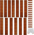 Corten Steel Landscape Edging, 40" L x 8" H, 18 GA Thickness, 13 Pack + 14 Stakes, Enhance Garden, Yard, Park, Lawn, Plants & Vegetables w/Long-Lasting Rust-Finish Cor-Ten Edging