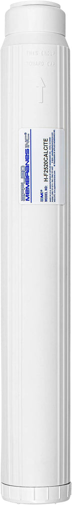 APPLIED MEMBRANES INC pH Neutralization Water Filter Cartridge | Calcite Filter to Raise Alkalinity of Low pH Water | 20" Standard Size Fits 20” Standard Filter Housing | H-F2520CALCITE (20" Standard)