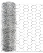 Garden Poultry Chicken Wire Netting - 24 '' × 50 ' Garden Fence Animal Barrier, Chicken Wire for Crafts, 1 inch Mesh Poultry Netting Fence, Pet/Rabbit/Chicken Wire Fencing