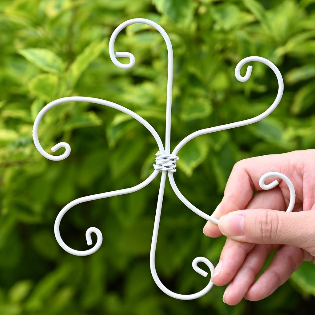 6.5 * 6.5in Monstera Plant Support Hook 5PCS - Durable Stabilizer & Leaf Holder for Indoor Plants, Flexible Installation & Soft Grip Design - Perfect for Fishbone Cactus and Other Houseplants