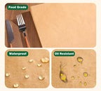 200pcs Unbleached Parchment Paper Sheets, 9x13In Precut Cooking Paper Liners for Baking Sheets, Air Fryer, Microwave, Grilling, Oven, Non-Stick,Non-Toxic, Oil Proof, Food Grade