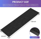 Kuyal Door Mat, 3'x10' Indoor Outdoor Entrance Mat to Trap Dirt and Moisture, Non Slip Waterproof Outdoor Mats, Commercial Floor Inside Outside Entrance, Heavy Duty Durable Welcome Mats, Black