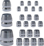 21 PCS Round Axe Handle Wedge Safety Metal Wedge Hammer Handle Wedges for Axe Hammer Sledge (0.31/0.39/0.47 Inch)
