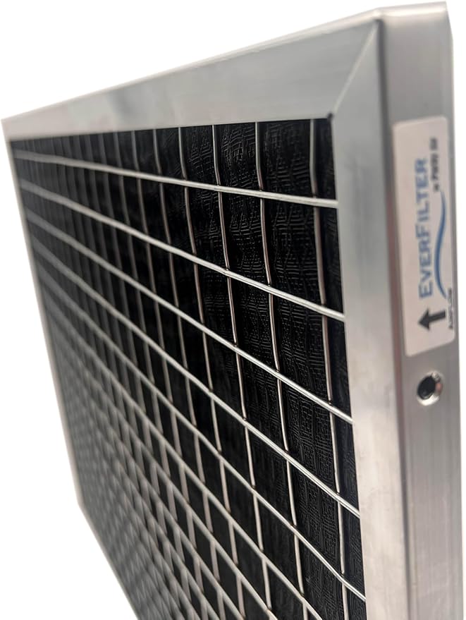 20x24x1 Electro-static Air Filter (1-Ct) AC Furnace Filter, Reusable & Washable 4-Stage Electrostatic Filter for Residential and Commerical HVAC (Actual Size: 19.75 x 23.75 x 0.75 Inches)