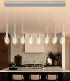 16 Lights Modern Glam Crystal Chandelier for High Ceiling LED Dimmable Pendant Light for Staircase Foyer Enterway Living Room Chandelier Lighting Silver