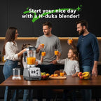 Blender for Smoothies with 1800 Watt Motor Powerful Countertop Blenders for Kitchen 70OZ Large Capacity Smoothie Blender and Grinder Combo for Ice Crush Frozen Drinks Puree