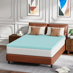 FDW 8 inch Full Mattress Gel Memory Foam Mattress for Cool Sleep,Medium Firm with 2 Inch Gel Memory Foam Topper Set/,Pressure Relief,CertiPUR-US Certified (Full)