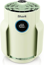 Shark Air Purifier for Home, NeverChange Compact Pro, for Bedroom, Nursery, Home Office, Dorm, HEPA-Exceeding Filter, Captures Pollutants, Pet Dander, Dust, Odor, Smoke, and More, HP072GN, Honeydew
