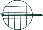 12 x 16 inch Poeny Cage Grow Through Grid Plant Brace Flower Support Rings, Pack of 5 Round Metal Plant Stakes Rings, Strong Large Garden Supports for Flowers, Peonies, Rose, Lily