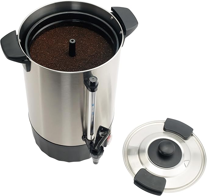 Winco 3 Gallon Commercial Coffee Urn/Percolator,110V