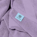 White Classic Luxury Bath Towels Set of 4 Large - 700 GSM Cotton Ultra Soft Bath Towels 27x54 | Highly Absorbent and Quick Dry | Hotel Towels for Bathroom Luxury, Plush Shower Towels, Lavender