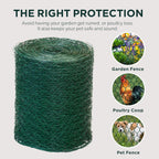 SLS SUPPLY FLORA - Green Florist Netting, Customizable Floral Wire, Steel Wire Mesh Roll, Versatile and Durable Garden Netting, Essential Floral Arrangement Supplies, 12 inches x 150 feet