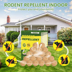 20 Pack Rodent Repellent, Peppermint Oil Moth Ball to Repel Mice and Rats, Mouse Repellent, Mice Repellent, Rat Repellent, Rodent Repellent for Cars,Garden, Indoor Use