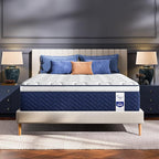 King Mattress 14 Inch - Hotel Collection Hybrid Mattresses with Back & Hip Support for Deep Sleep, Fiberglass-Free, CertiPUR-US Certified,100-Night Trial