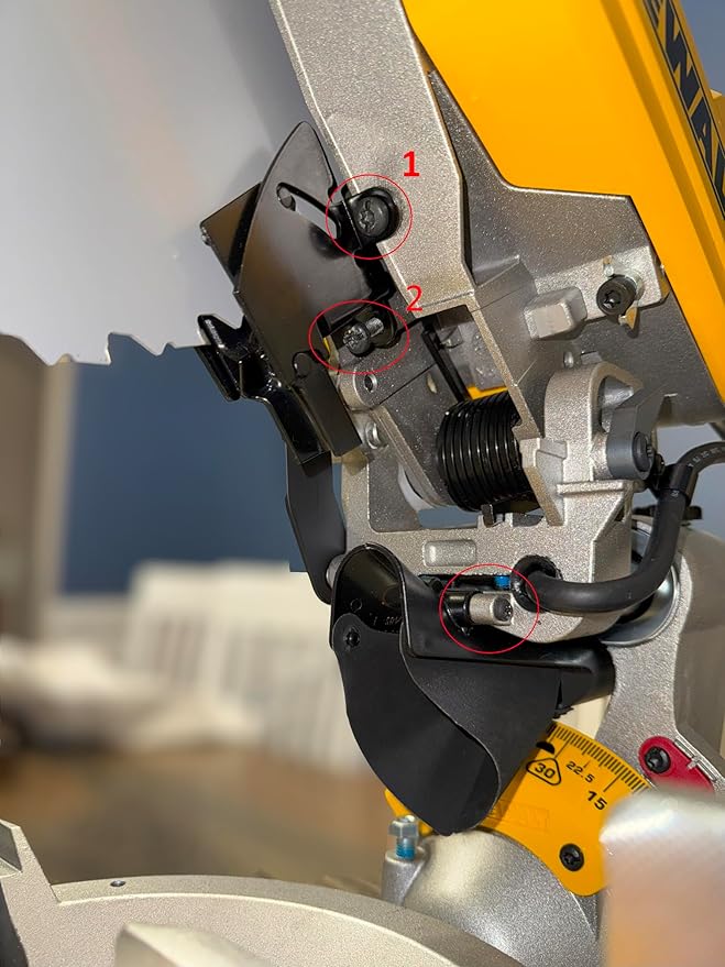 Improved Dust Collection Port for DeWalt DWS779 & DWS780 Miter Saws - Virtually No Mess - Made in the USA