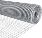 Hardware Cloth 1/4 inch Chicken Wire Fencing Double Hot-Dipped Galvanized After Welding Wire Fence，Duty Rust Proof Fencing for Gardens, Poultry Animal Netting Cage Screen (1/4inch 8in x 25ft)