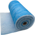 Paint Booth Exhaust Fiberglass Filter Roll, Blue/White Paint Arrestor for Spray Booth (60" x 100ft)