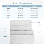 Odorless Foldable Mattress Single Size 75" x 25" x 6", 6 Inch Folding Foam Mattress with Storage Bag, Trifold Memory Foam Mattress for RV, Guest Bed