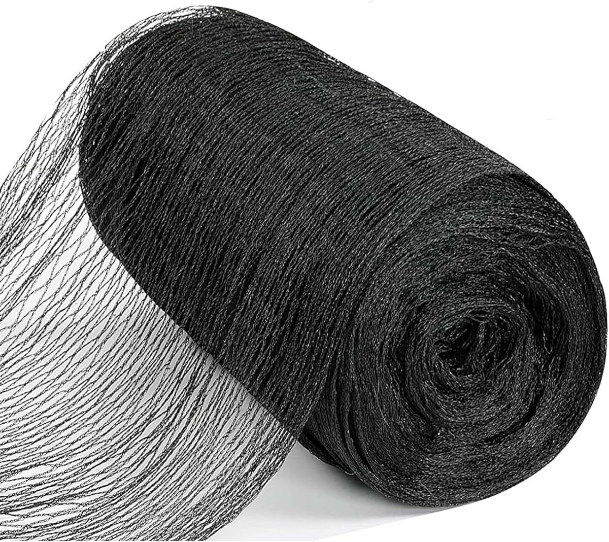Koi Pond Netting for Leaves 30x30 Ft, 1/2 in Strong Woven Fine Mesh Pond Leaf Net Cover, Protecting Koi Fish from Herons, Raccoons, Birds, Cats & Predators, 28 Pcs Stakes Included