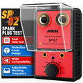 ANCEL SP02 Spark Plug Tester Automotive Engine Ignition Coil Tester Dual Holes 0 to 6000RPM Adjustable Working Frequency Car Spa