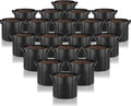 Gardenera Fabric Grow Bags - 20-Pack 2 Gallon Planters with Handles, Thickened Nonwoven Fabric for Stronger and Healthier Plants