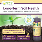 ProBio Balance Plus - Make 20X More Soil Conditioner, Super Concentrate of Effective Beneficial Microorganisms & PNSB Phototrophs - OMRI Listed for Organic Farm Lawn Garden - 1 Liter (4 Pack)