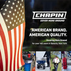 Chapin 4608: Adjustable Cone Tip Garden Hose Spray Nozzle with Rear Trigger Grip, Threaded Connection Fits Standard Garden Hose, for Gardening, Landscaping, Watering and Outdoor Jobs, Red/Black