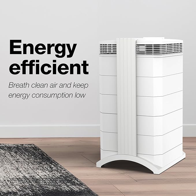 IQAir HealthPro Plus XE Air Purifier - 2-Pack- Smart HyperHEPA Filtration for Large Rooms up to 2250 sq ft - Viruses, Allergens, Smoke, Mold, Dust, Pet Dander, Swiss Made, WiFi Enabled