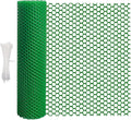 16.4 FT x 15.7 in Roll Mesh Fence, Versatile Green Plastic Fencing & Netting, Cuttable Animal Wire Mesh Fence, Durable Tree Trunk Protector, Suitable for Cat Dog Rabbit Barrier and Plant Protectors