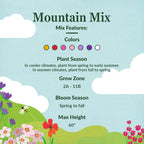 Ferry-Morse Rocky Mountain Mix Bulk Wildflower Seeds, 1lb