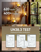 Homemory 12pcs Remote Timer LED Tea Lights Candles, 400+Hours Flickering Flameless Battery Votive Tealights for Tabletop Lighting, Centerpieces Decor, Holiday, Ivory Base