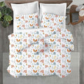 Kotton Culture 120"x120" 1 Pc Super King Plus/Super Oversize King Duvet Cover Only 100% Egyptian Cotton 600 TC Comforter Cover Zipper Closure & Corner Ties - Fits Only Extra Large Inserts -Rain Forest