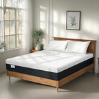 Life Balance Twin Size Mattress, 8 Inch Memory Foam Twin Bed Mattress with Cooling Night Sleep & Pressure Relief, Made in USA Mattresses，CertiPUR-US Certified, Medium Firm, Motion Isolation, CY-8-T