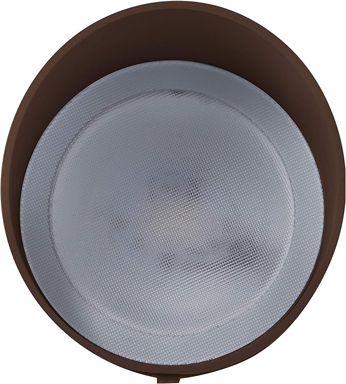 Nuvo 62/1206 One Light 12.2-Inch LED Landscape Floodlight, 12W/120V, 3000K/1240 Lumens, Bronze