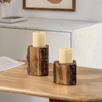 Aurora Candle Holder Set of 2