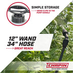 Chapin 1-Gallon Pump Sprayer, Anti-Clog for Consistent Spray