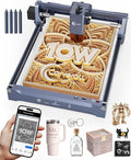 Laser Engraver 10W Laser Engraving Machine for Wood Metal Acrylic Glass Stone, Powerful DIY CNC Portable Laser Cutter 7.9" x 11.8" (Near A4) Offline Engraving Carverall K15 Pro, 10000mW, Class 1