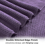 Extra Large Bath Towel Sheet Set 35x70 Inches - Oversized Bath Towels Set,Large Microfiber - Quick Dry,Lightweight,Super Soft,Highly Absorbent Towel Set for Bathroom,Pack of 4(Russian Violet)