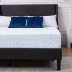 6 Inch Queen Size Mattress, Gel Memory Foam Mattress Queen Mattresses Medium Firm Mattresses for Pressure Relief,Mattress in a Box,CertiPUR-US Certified