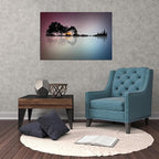 DZL Art A72681 Canvas Wall Art for Living Room Bathroom Wall Decor for Bedroom Kitchen Artwork Guitar Island Canvas Prints Man Cave Music Lover Gift
