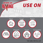 Revenge Total Release Flea Fogger, Pack of 3 6 oz Ready-to-Use Cans, Long Lasting Formula Kills Fleas and More