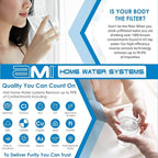 APPLIED MEMBRANES INC. 100 GPD Reverse Osmosis Membrane | RO Membrane Water Filter Replacement for Reverse Osmosis Water Filtration System | 1.8? x 12? Universal Compatibility, Pack of 10